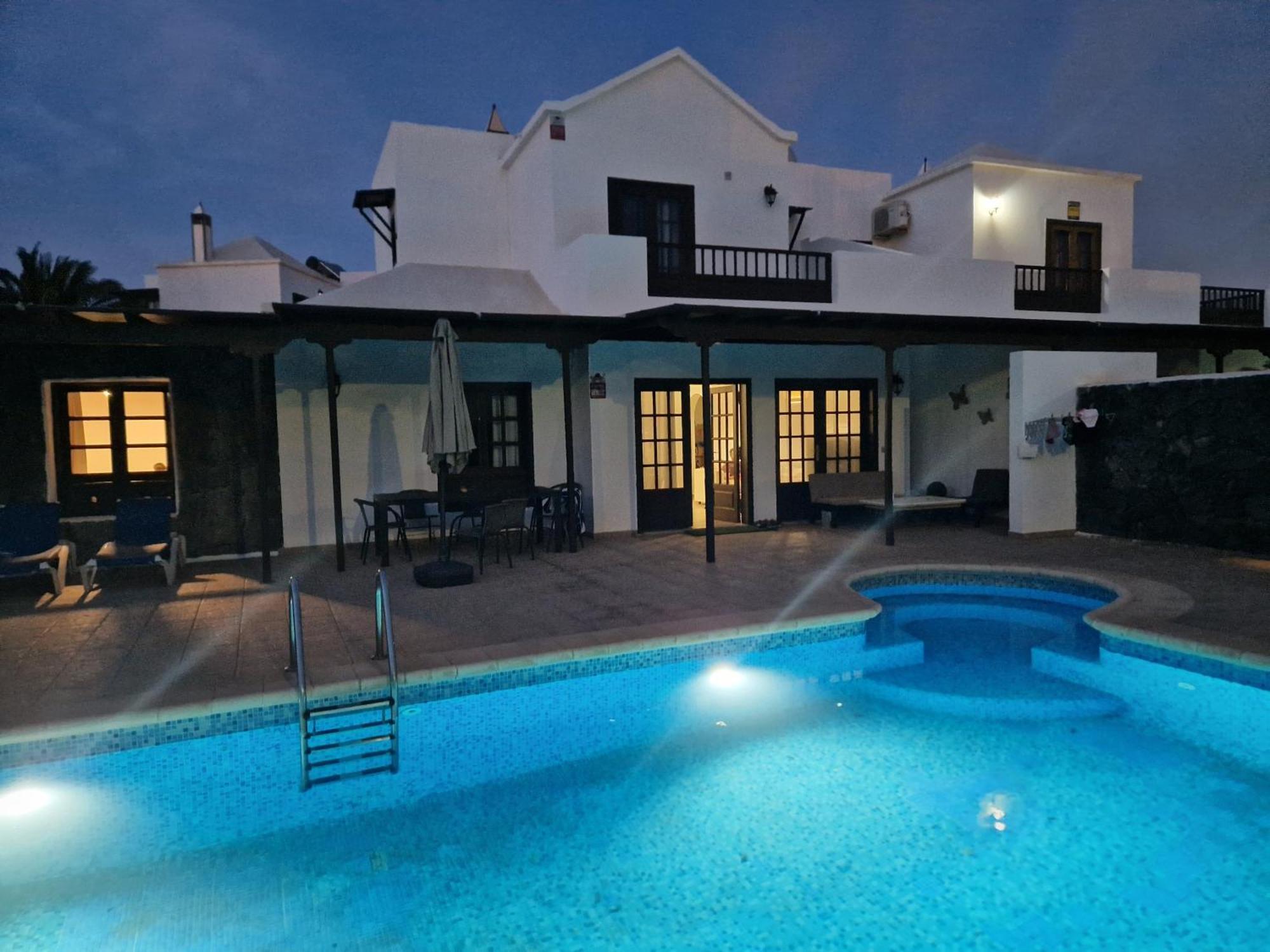 Villablanca Mar Heated Private Pool In A Charming Retreat Of Serenity Playa Blanca  Extérieur photo
