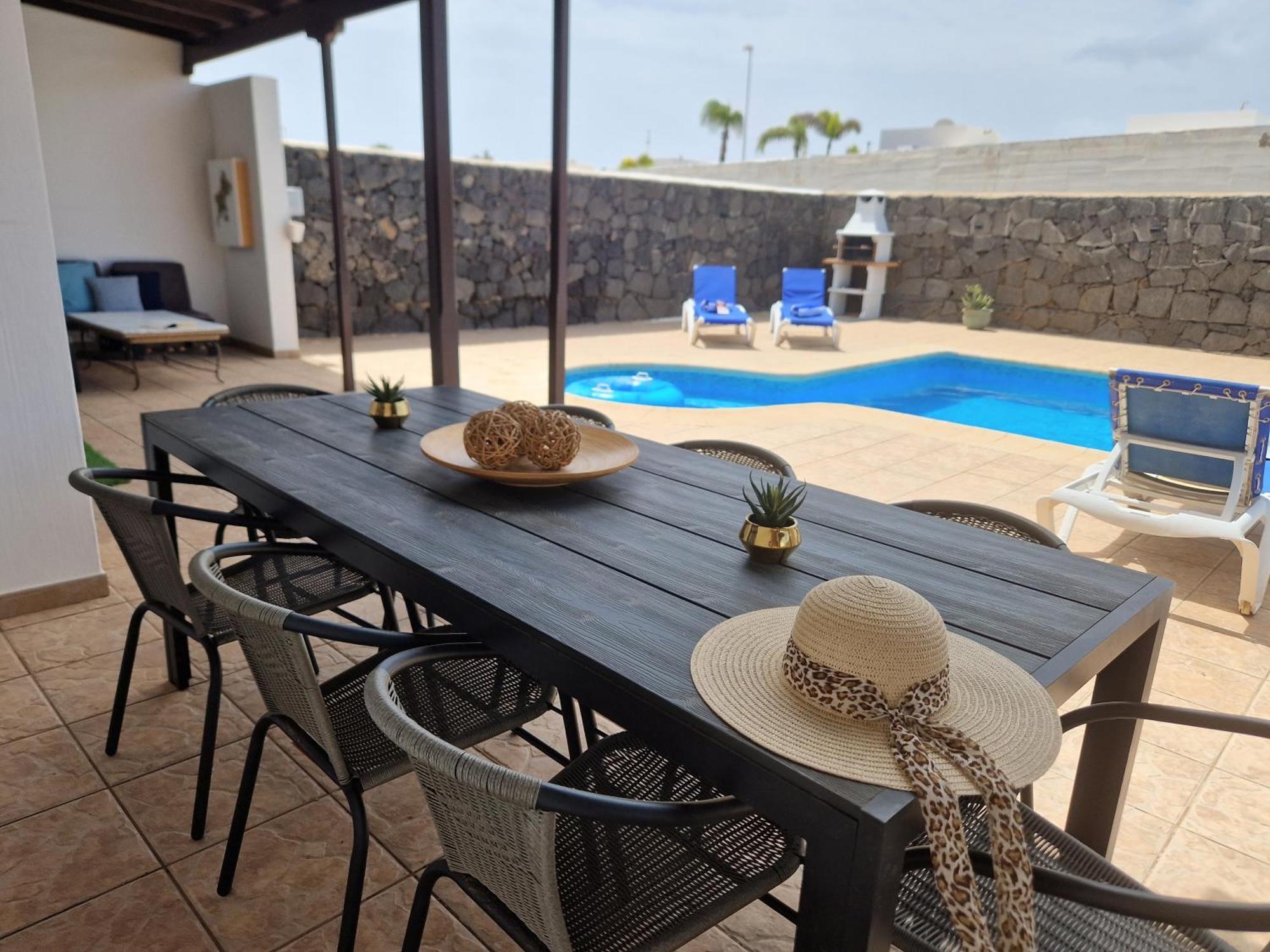Villablanca Mar Heated Private Pool In A Charming Retreat Of Serenity Playa Blanca  Extérieur photo